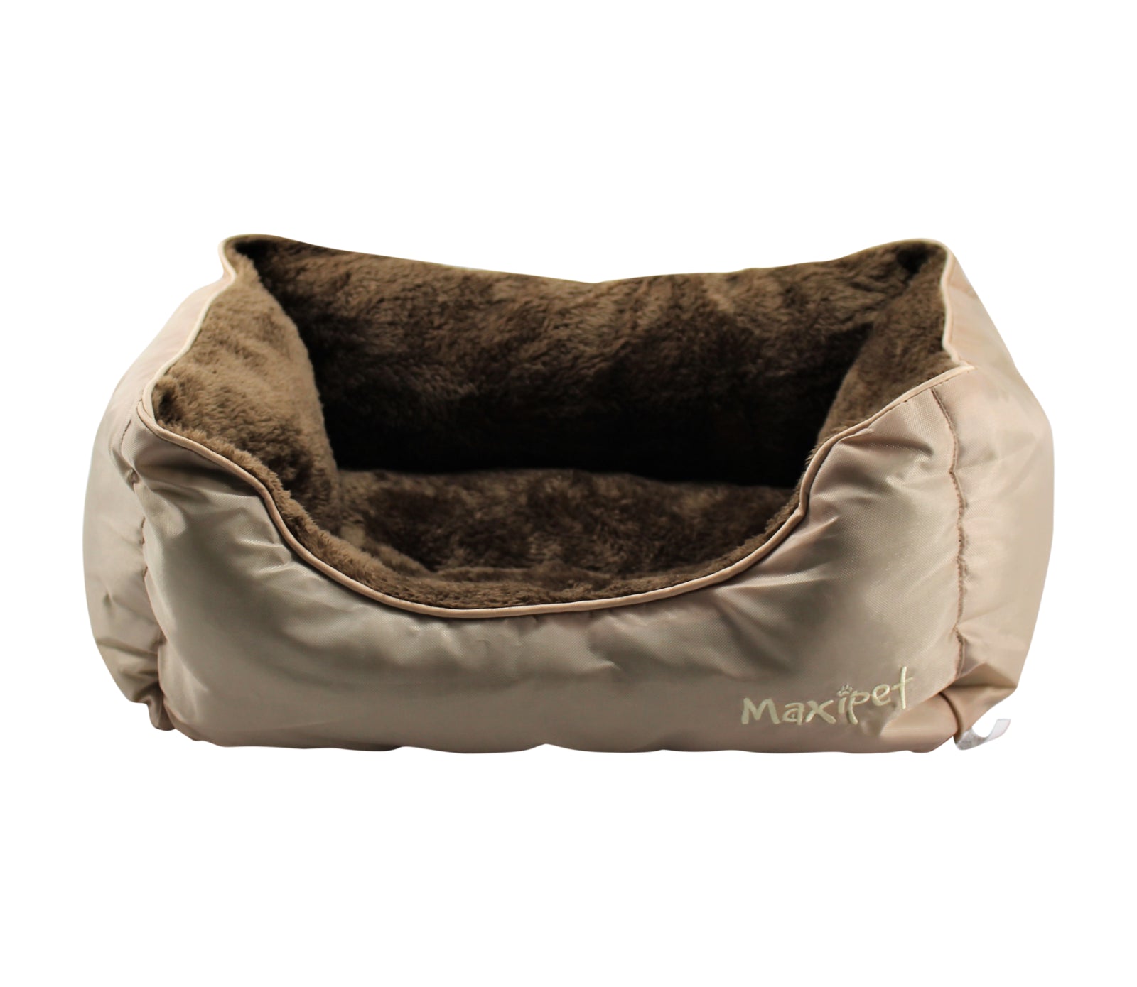 Dog Pet Bed Warm Basket Bed Deluxe Soft Washable Cushion with Fleece Lining